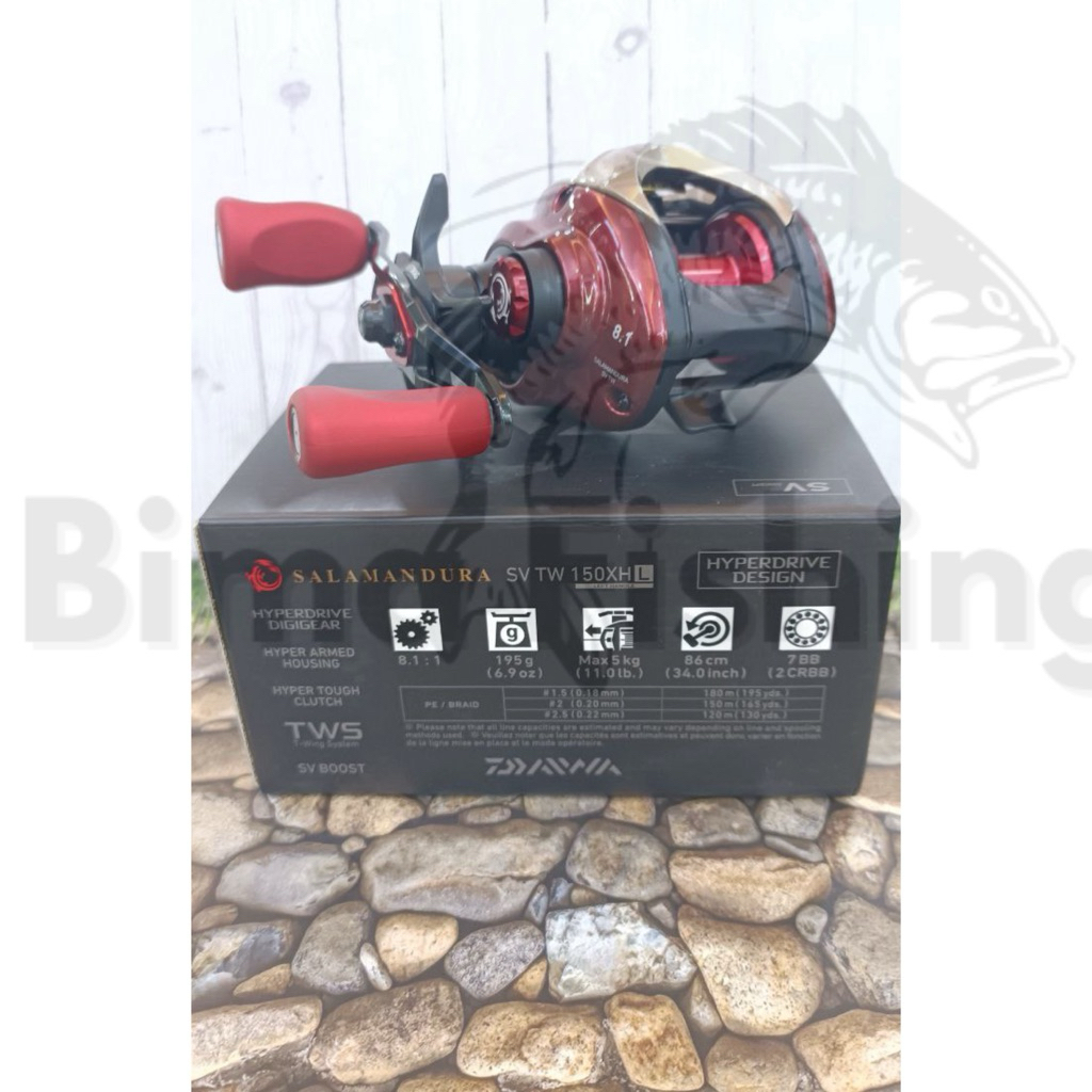 Reel Daiwa SALAMANDURA SV TW 150XHL 2024