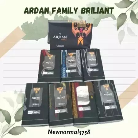 SARUNG ARDAN FAMILY BRILIANT MURAH GOLD BLACK SERIES - ISI 10 PCS DAN 20 PCS ( 1 KODI )