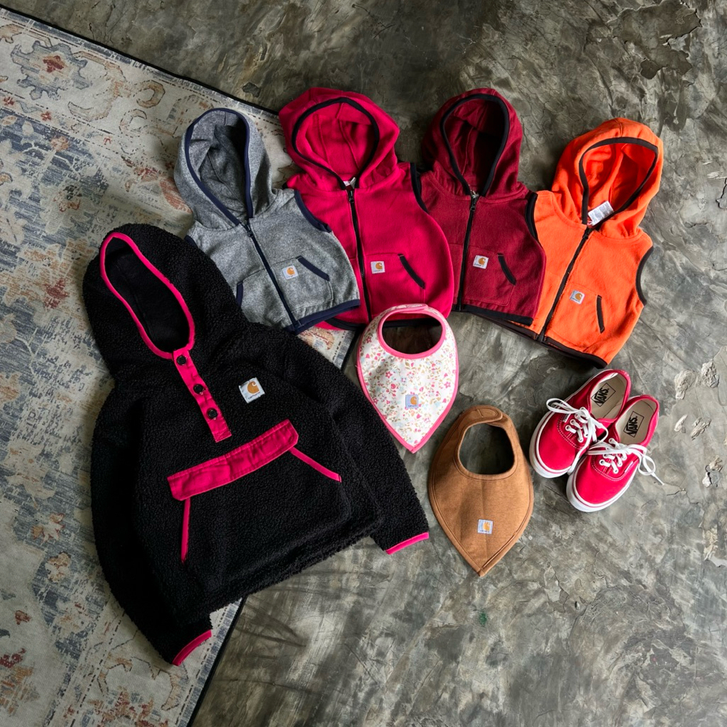 CRHRTT ANAK POLAR FLEECE HOODIE, JUMPSUIT , TSHIRT GIRLS & BOYS