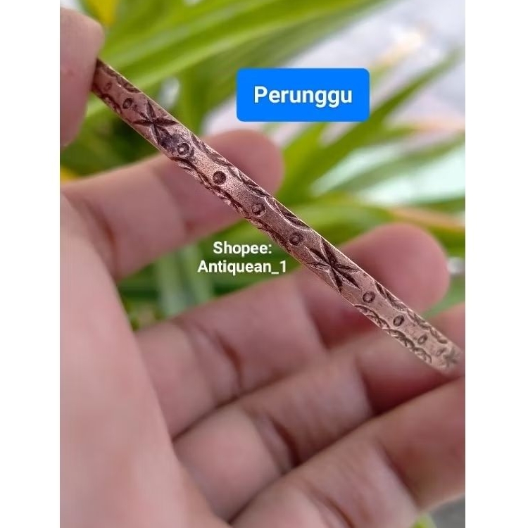 Gelang perunggu kuno sepuh temuan sungai 4