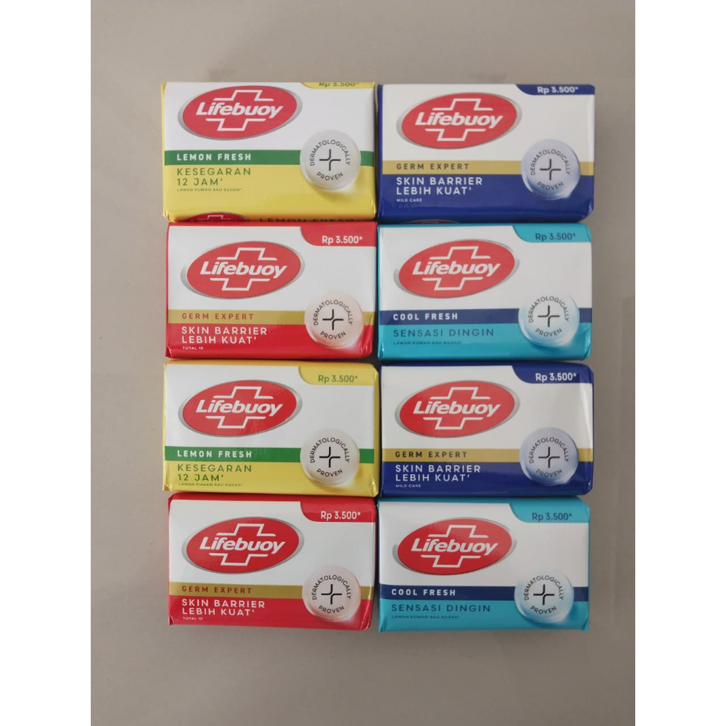 Paket Hemat 10 PCS Sabun Batang Lifebuoy 60 garam