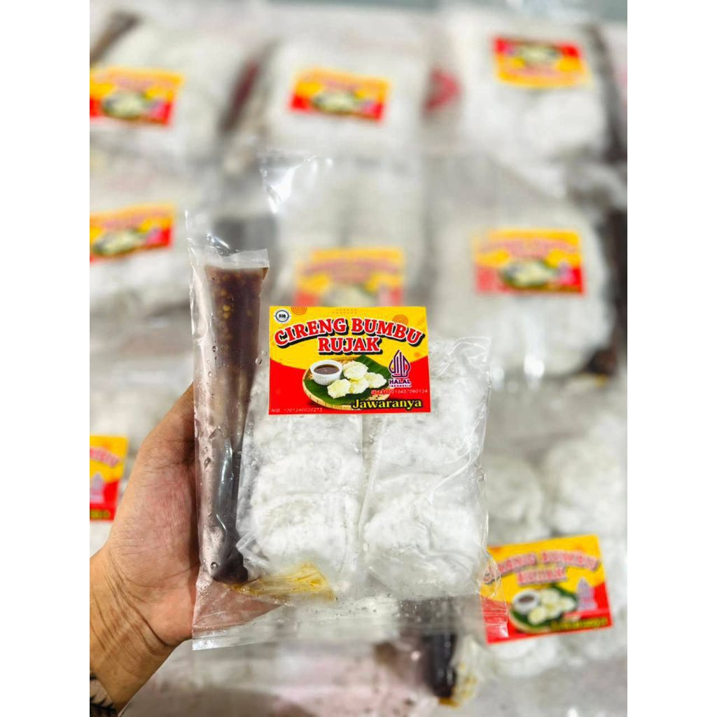 cireng jawara bumbu rujak isi 10