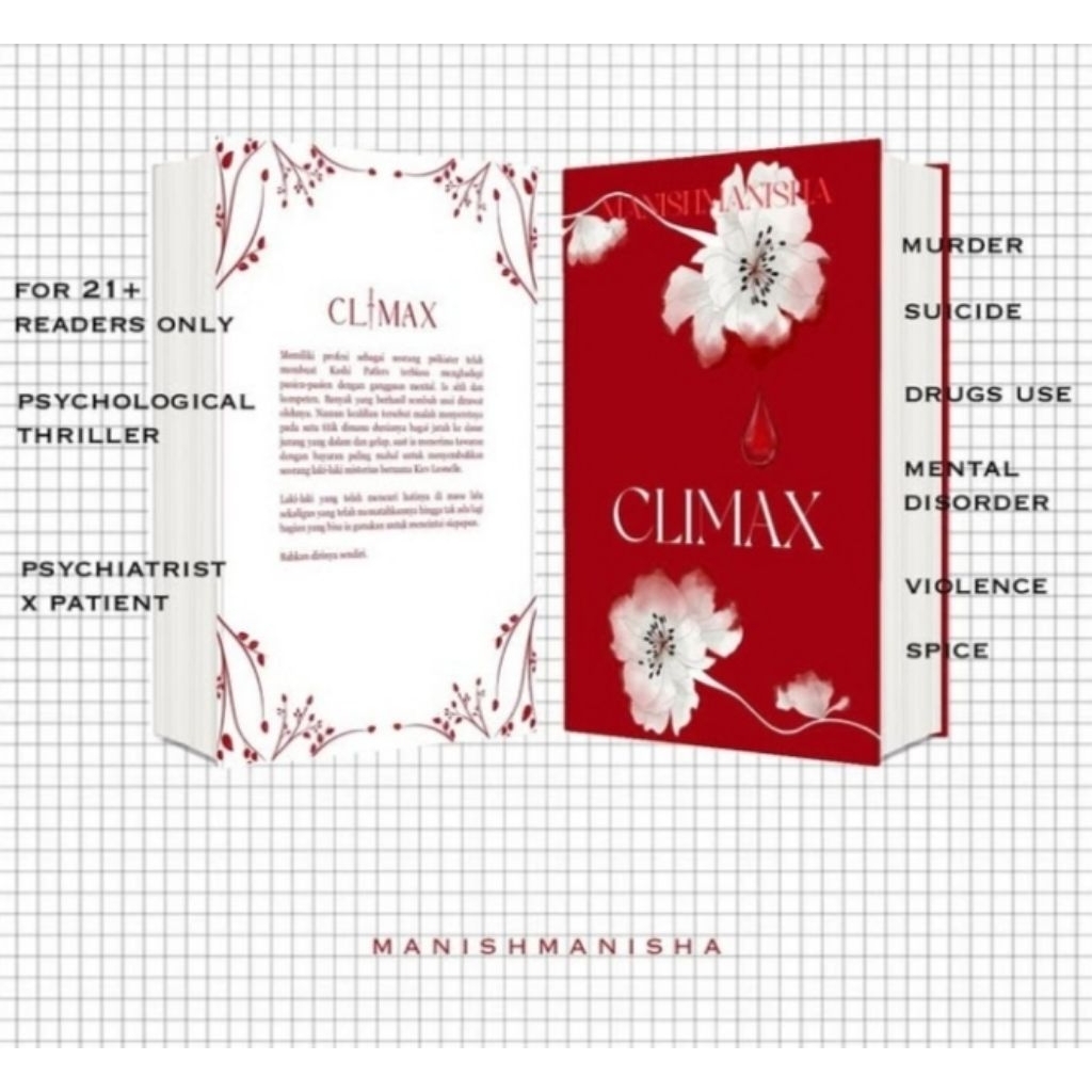 Buku Novel Climax - Manishmanisha (Hardcover Limited Edition Completed With Merchandise) New - Terse