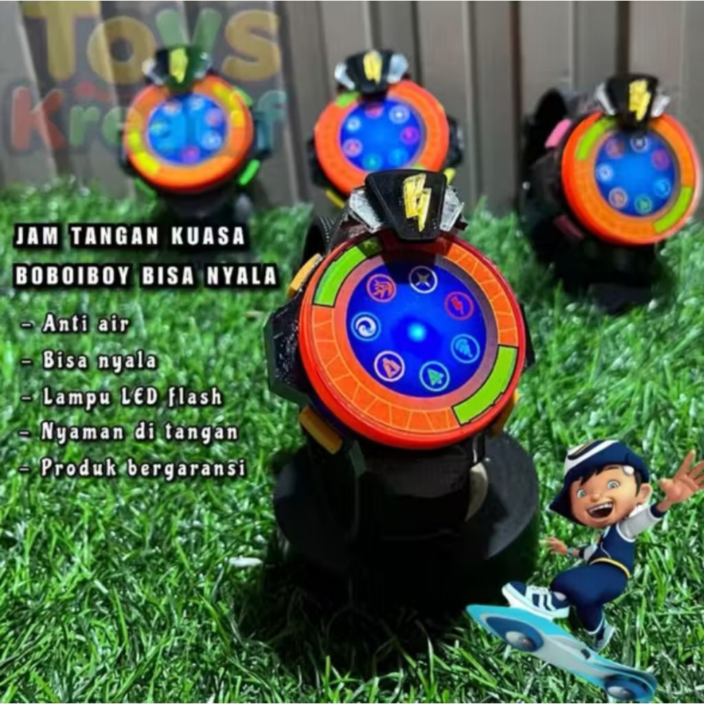 JAM BOBOIBOY MONSTA ANAK / JAM TANGAN VIRAL BOBOIBOY