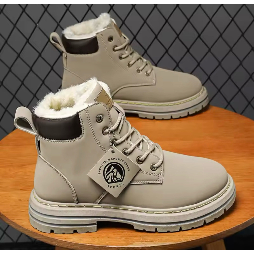 Winter Martin Boots dua lapis bulu Hangat Antislip Waterproof