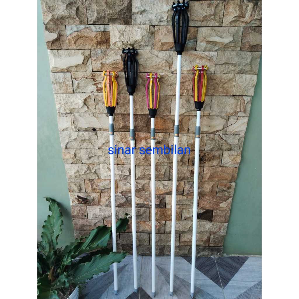 1set stik / tongkat pengganti lampu 8 jari bisa sampai 50watt