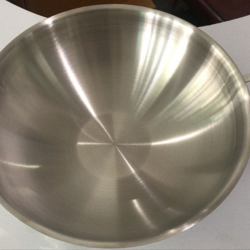 Bima wok pan 22 cm morganware export series sus 304 3ply