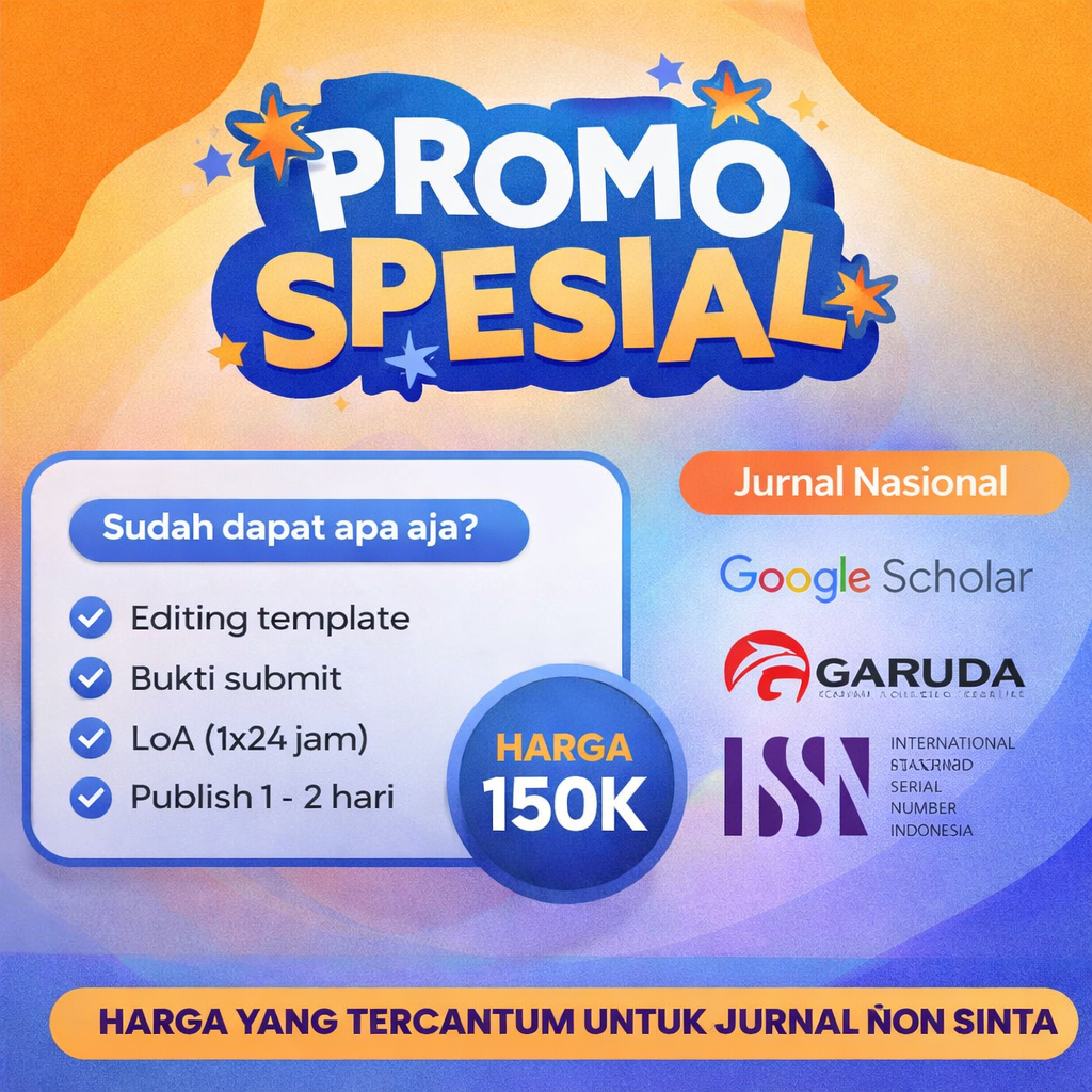 Publikasi Jurnal ISSN terindeks Garuda- Promo