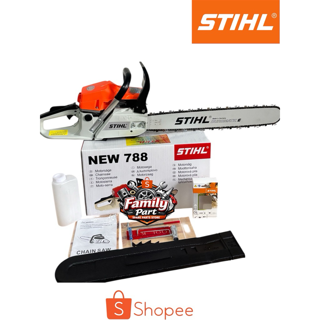 Termurahhh Mesin Senso/Chain Saw NEW 788 Stihl Ori