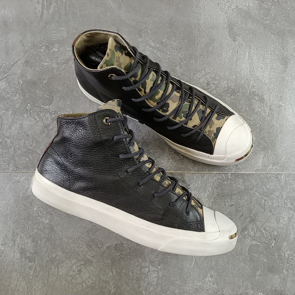 Converse Original Jack Purcell Print Leather 160212C ( Size 40 )