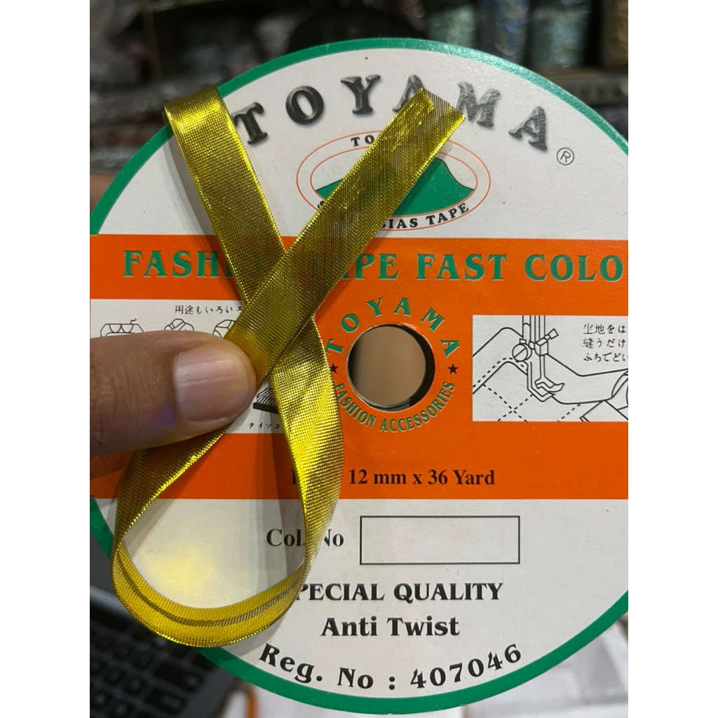 Bisban polos rol 36 yard Emas