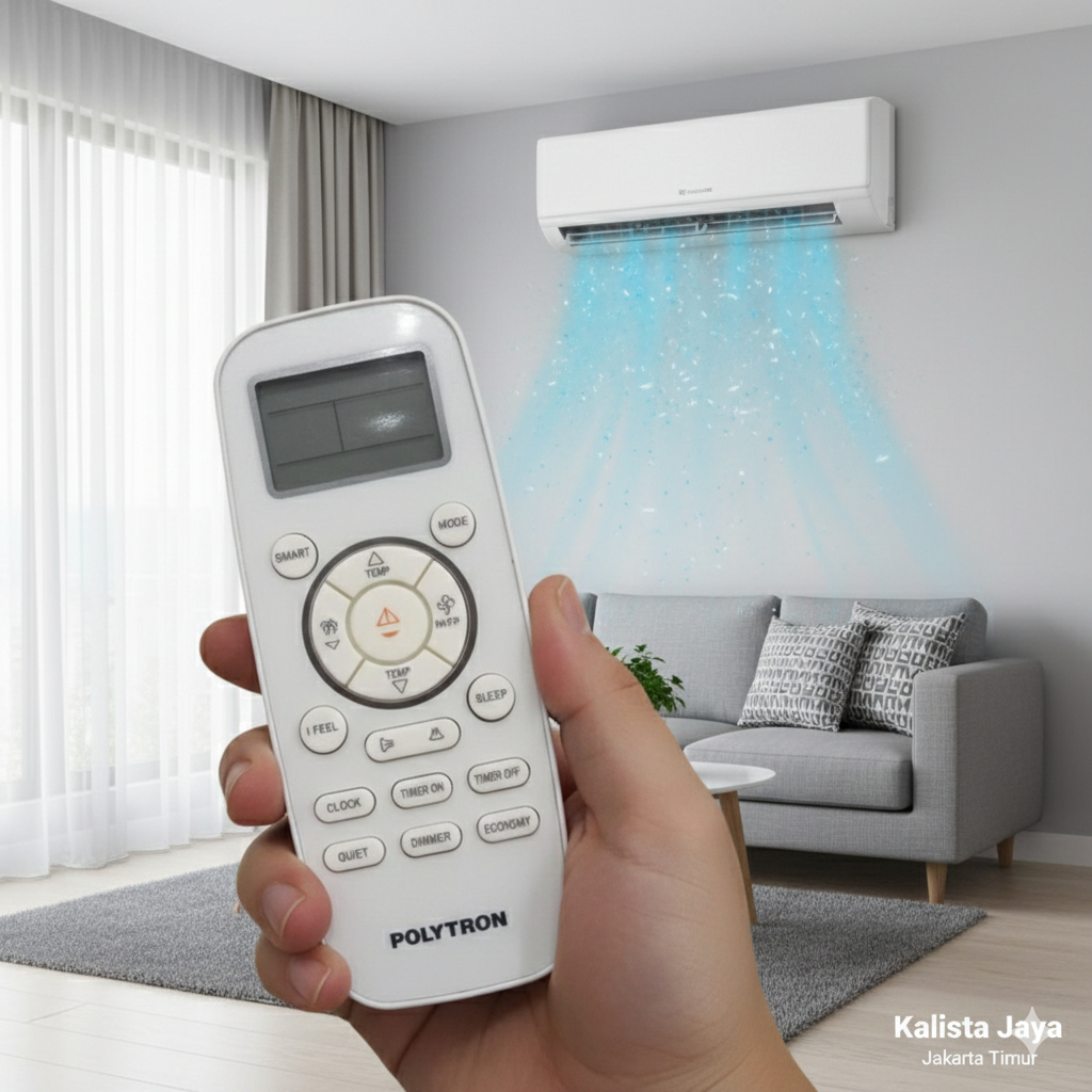 REMOTE AC POLYTRON SMART INVERTER ORIGINAL ASLI