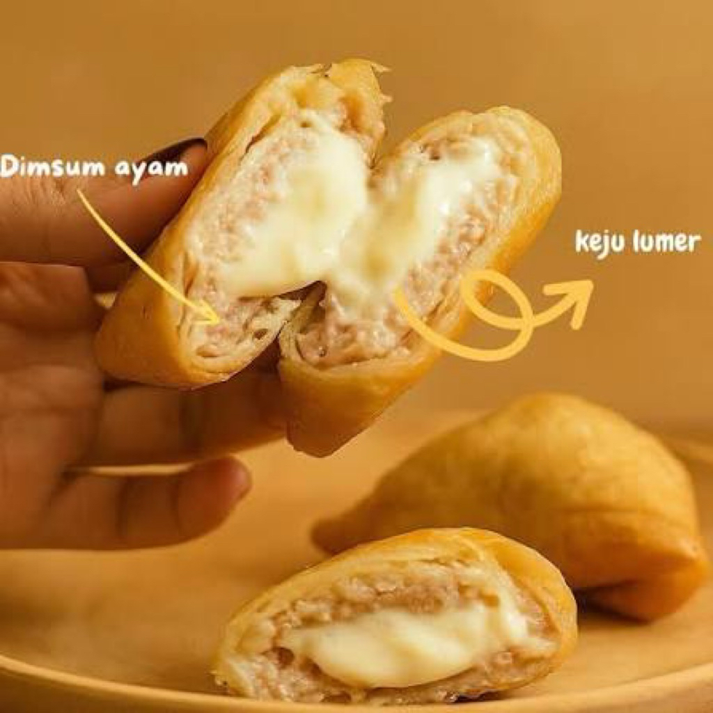 DIMSUM KEJU LUMER / DIMSUM GORENG KEJU LUMER