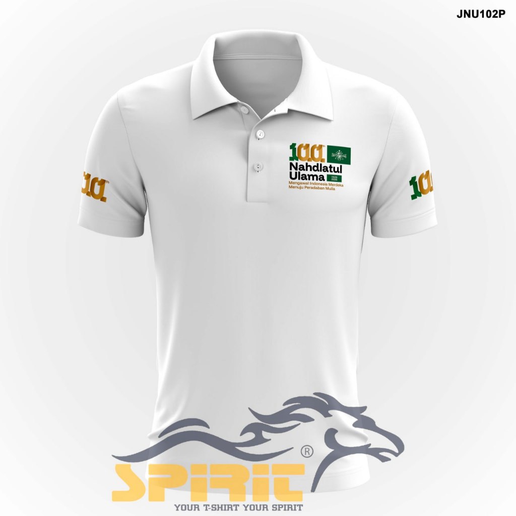 Kaos Polo Harlah NU 1 Abad Lengan Pendek Baju Kerah Nahdlatul Ulama 2026 Adem, Nyaman, dan Elegan