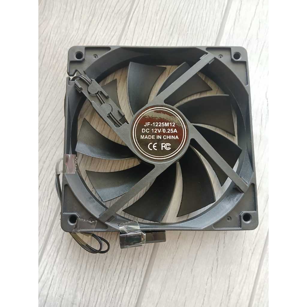 Kipas 12x12cm dc 12v Grill/Ram kipas 12x12cm kipas power visero 12x12cm dc 12v