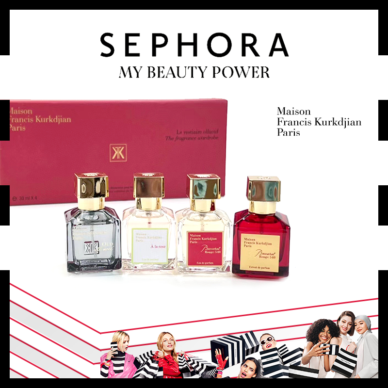 parfum baccarat GIFT SET 30ml x 4pc/Maison Francis Kurkdjian Baccarat Rouge 540 EXTRAIT DE PARFUM ED
