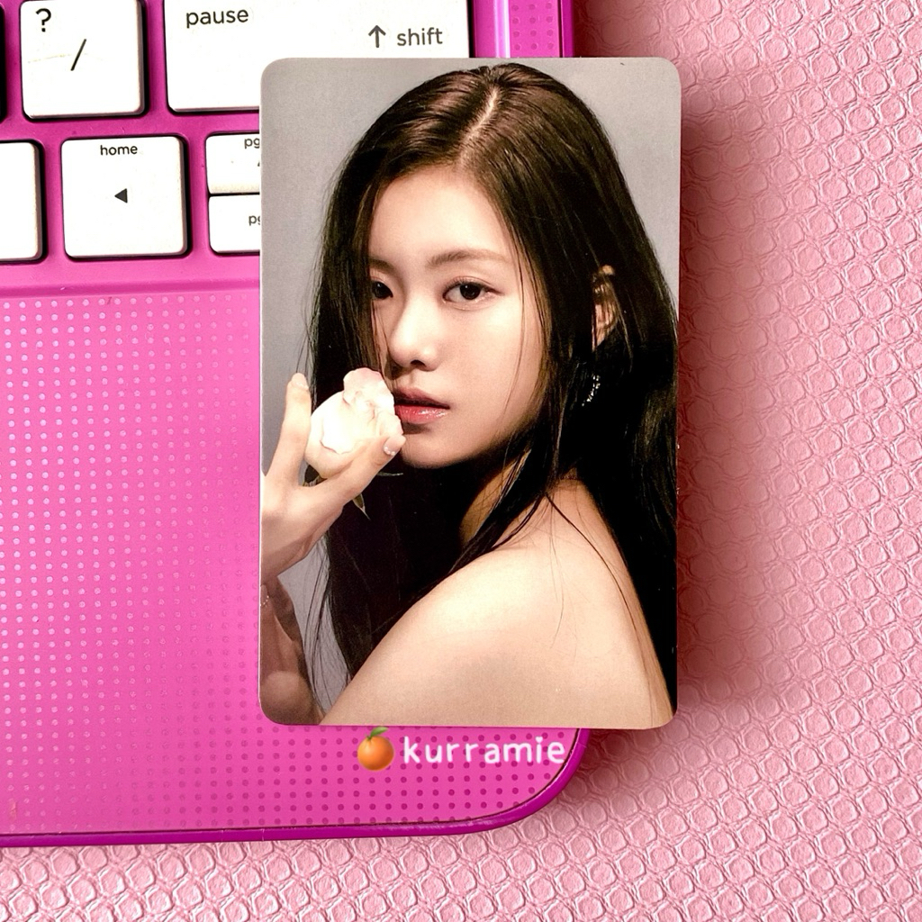 (clearance sale) official photocard kim garam ex le sserafim pob weverse japan era debut fearless pc