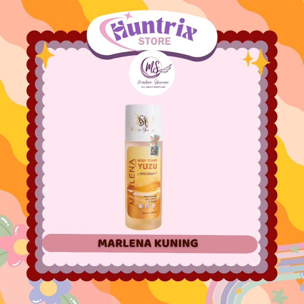 Body Toner YUZU with collagen body toner marlena skincare