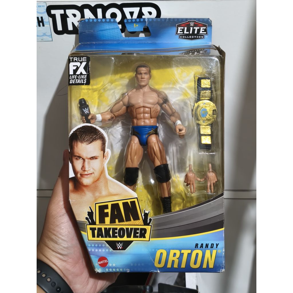 Randy Orton Figure WWE Elite Original Mattel Smackdown RARE BIB