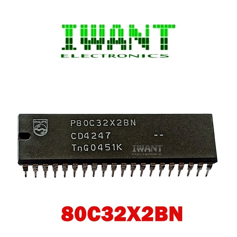 P80C32X2BN P80C32 80C32 ORIGINAL PHILIP IC 80C32 80C32X DIP