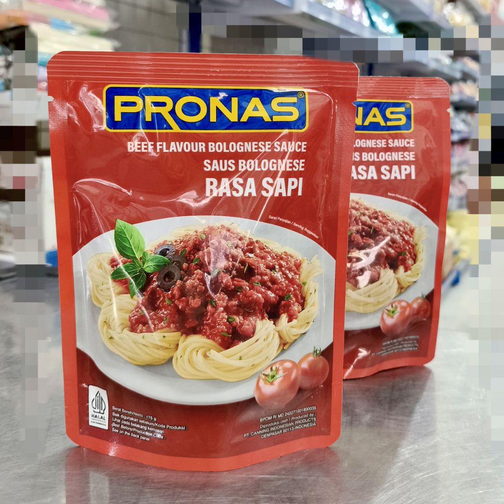 Pronas Bolognese Sapi 175g/Saus Bolognese Sapi/Beef Bolognaise Sauce/Saus Spaghetti