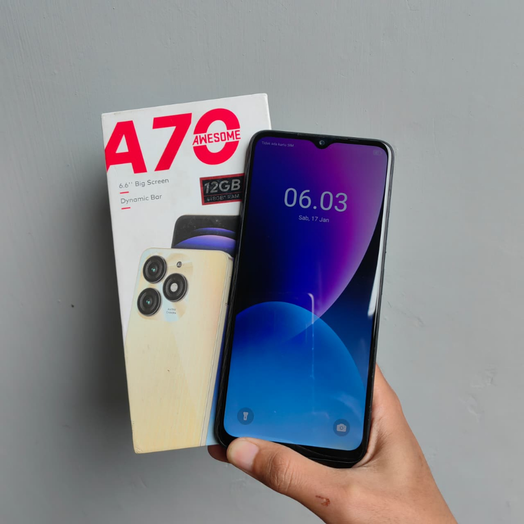 ITEL A70 SECOND 4/64GB HP SECOND HP SEKEN HP BEKAS HP MURAH