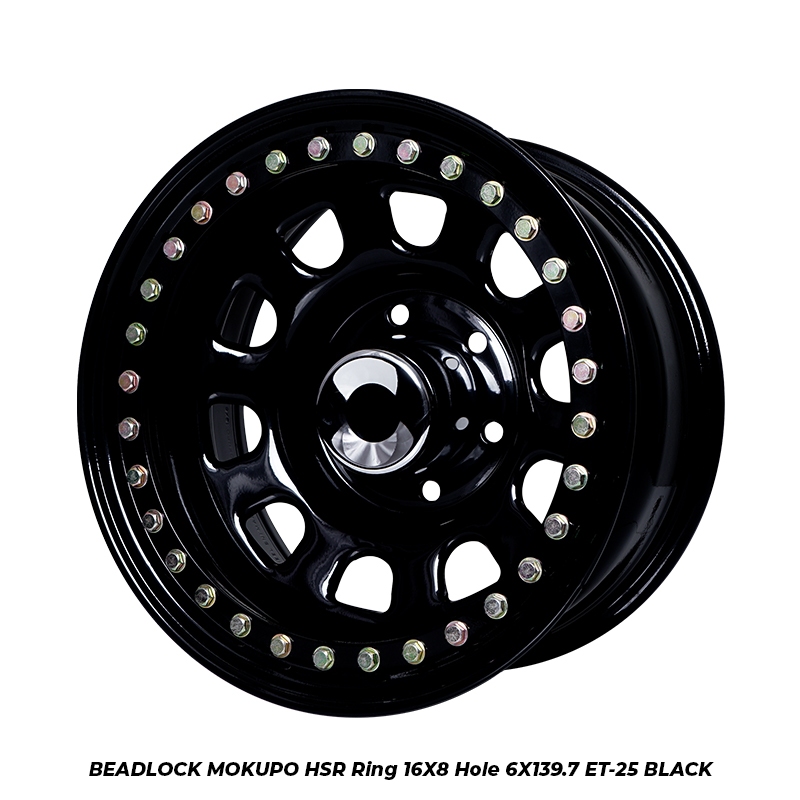 velg mobil beadlock r16 lebar 8 untuk hilux triton hardtop dll HSR MOKUPO 16