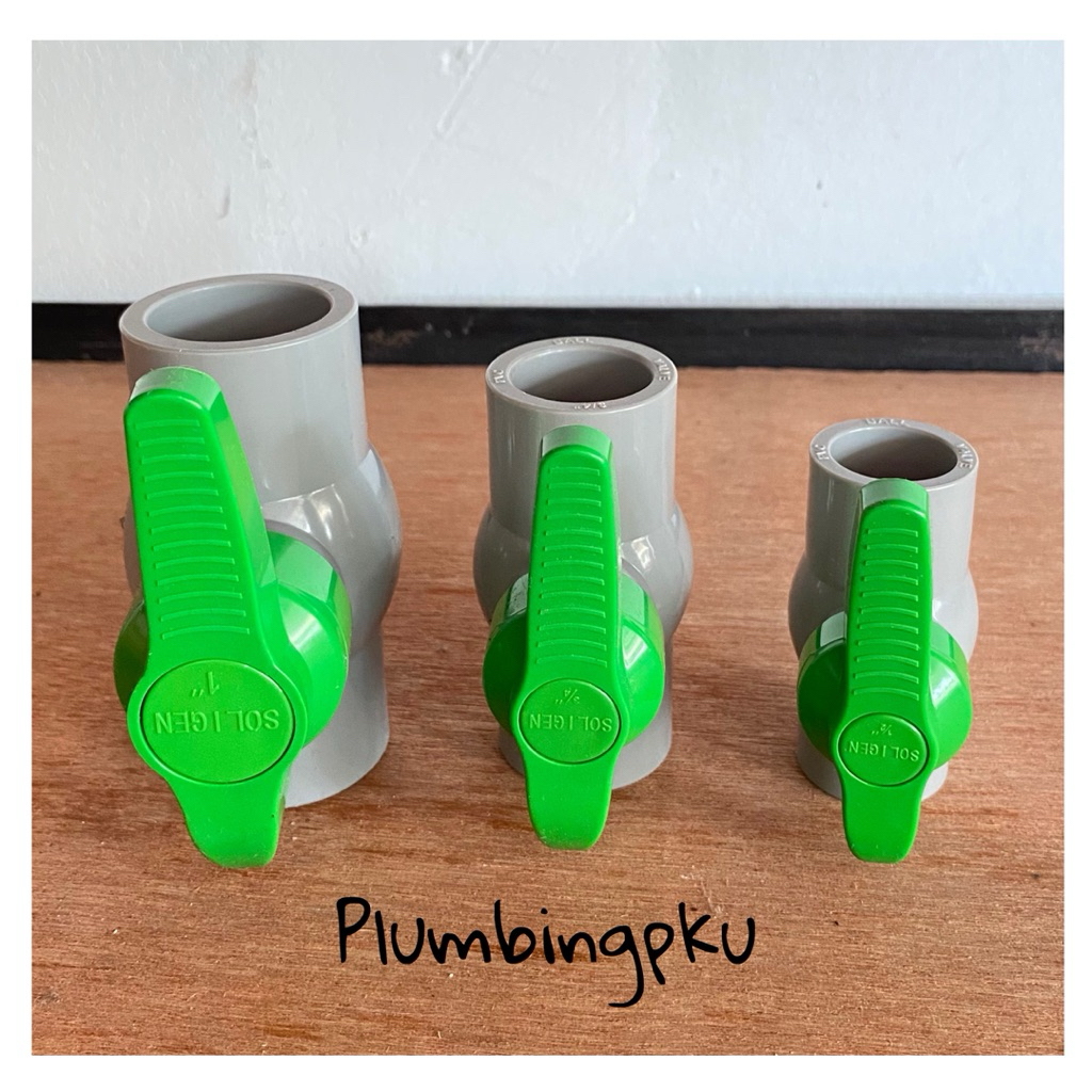 Stop Kran PVC 3/4 Inch / Ball Valve PVC 3/4 Inch
