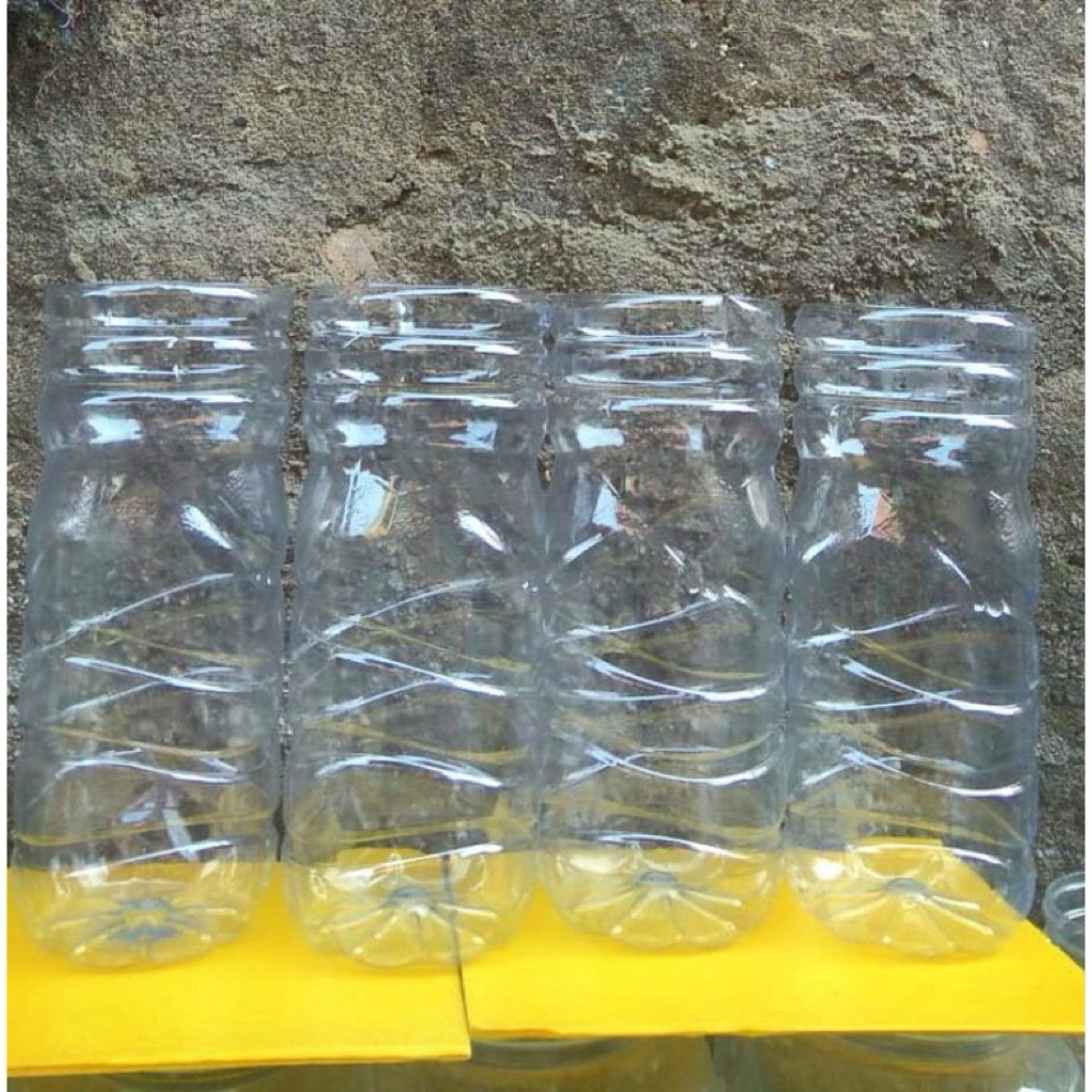 Botol aqua cupang 1,5 liter bersih