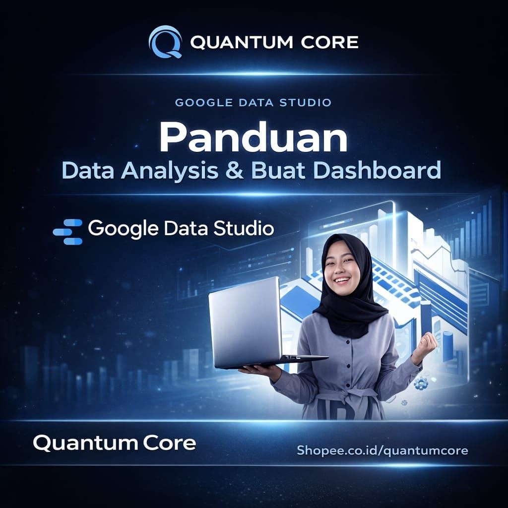 Termurah DATA ANALISIS DAN DASHBOARD DI GOOGLE DATA STUDIO - Ecourse Google Data Studio Lengkap