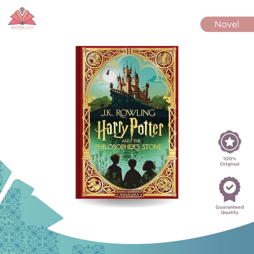 Harry Potter and The Philosopher's Stone (MinaLima Edition) by J.K. Rowling - Imported Books (Englis