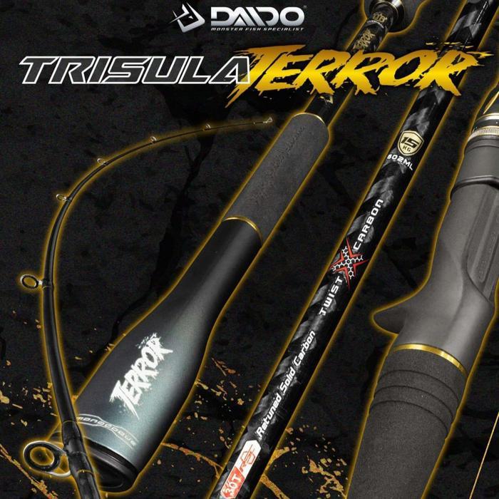 Joran Daido Trisula Terror Carbon Solid 180CM | Joran Jigging | Joran Pancing
