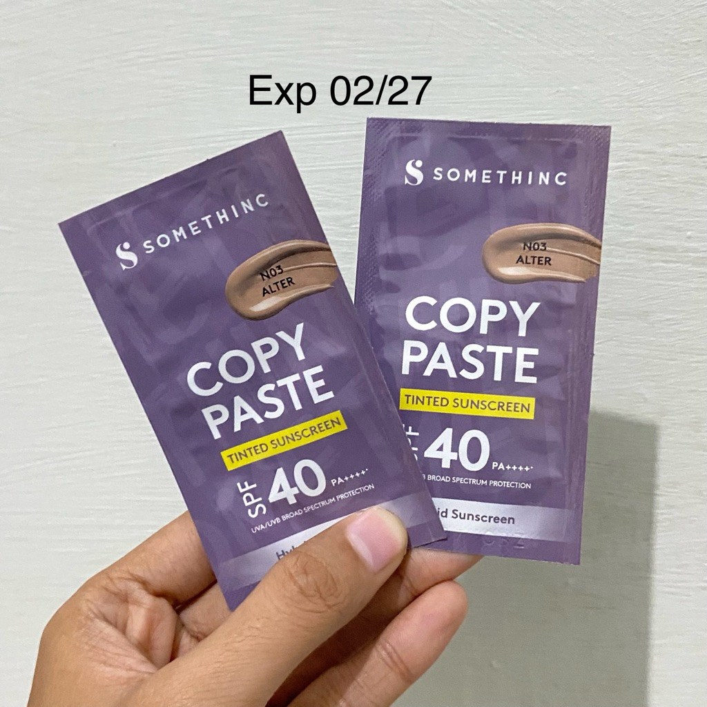 [PRELOV MAKEUP NEW] Sample Somethinc Copy Paste Tinted Sunscreen