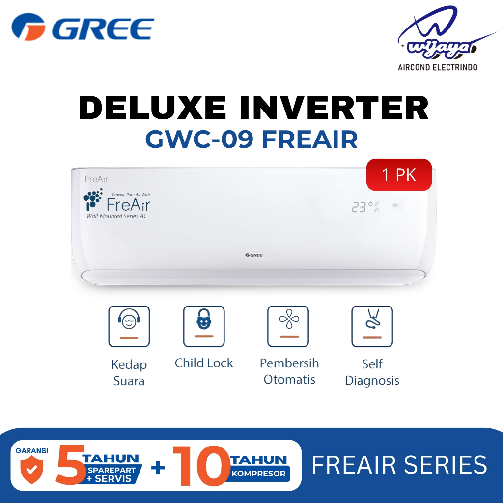 AC GREE Freair Wall Mounted 1 PK - GWC-09Freair