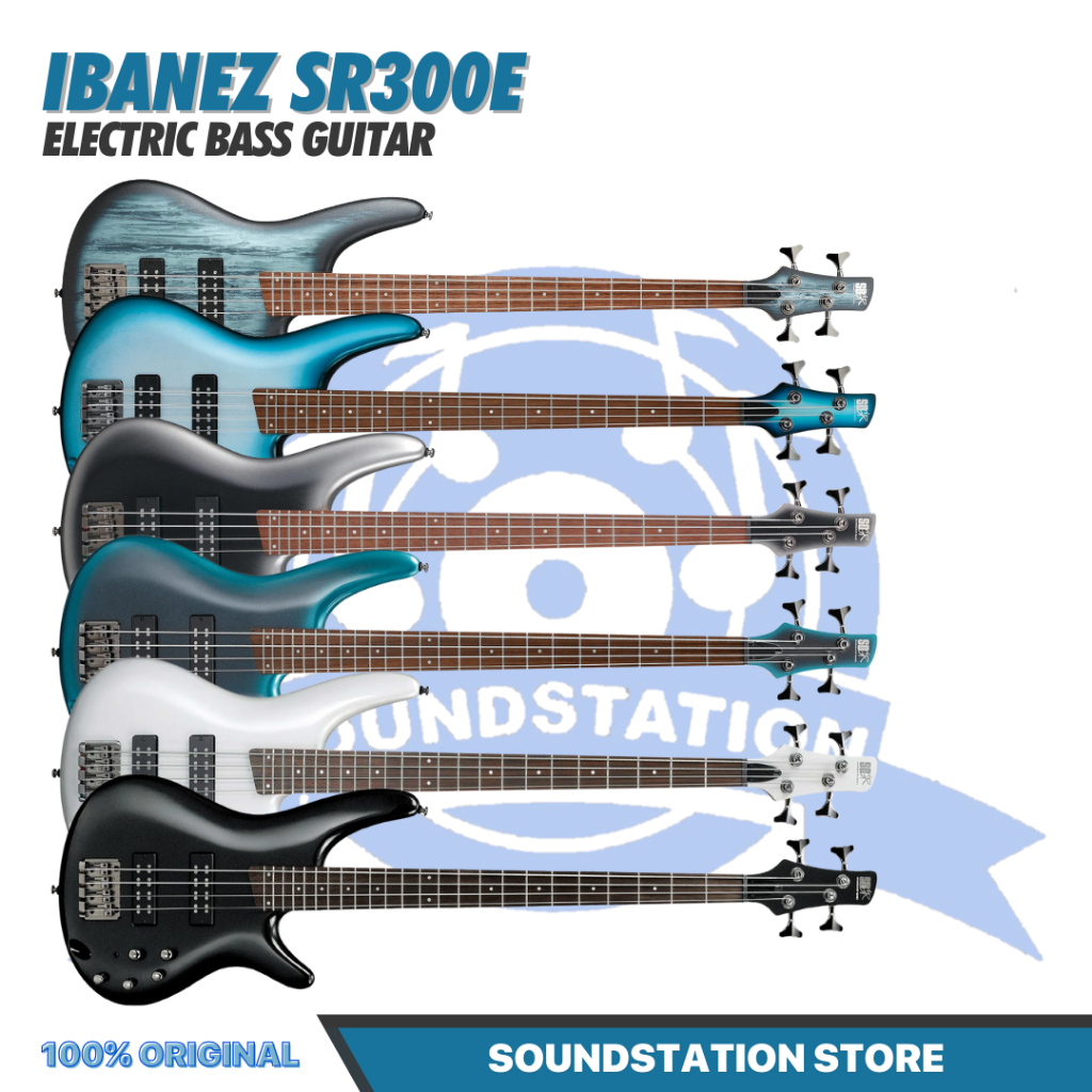 IBANEZ SR300E Electric Bass | Bass Elektrik Soundgear SDGR SR 300 Original Asli