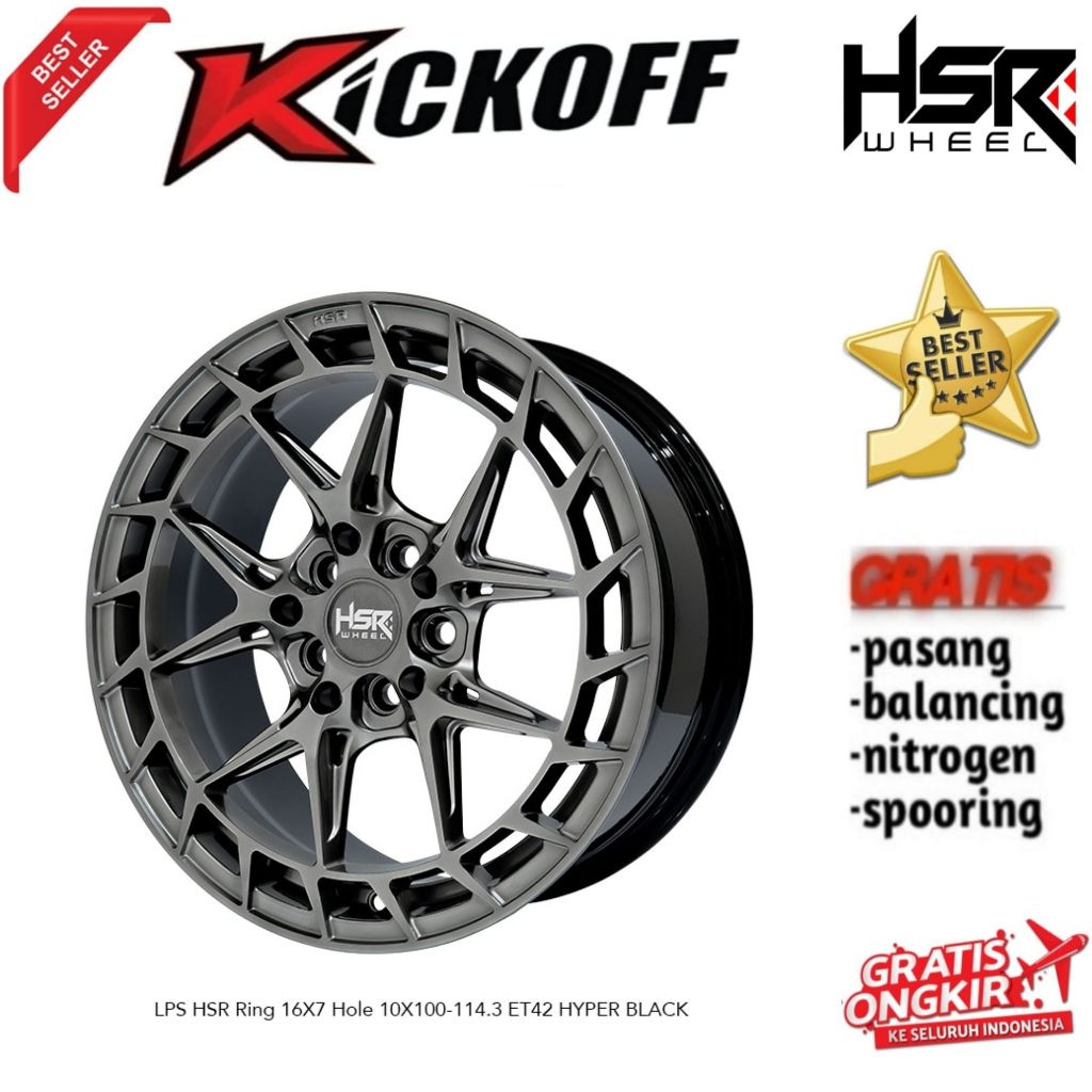 Velg LPS HSR R16 Velg Avanza New Innova Luxio Dll