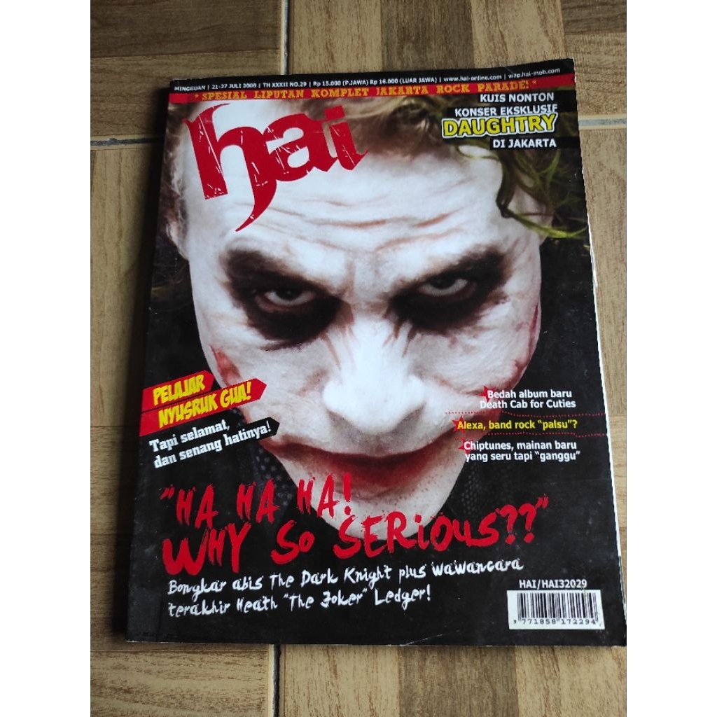 majalah HAI edisi 21-27 juli2008
