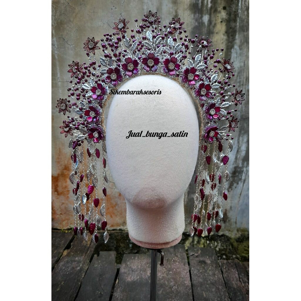 sunting melayu mahkota melayu aksesoris pengantin malaysia asesoris wedding