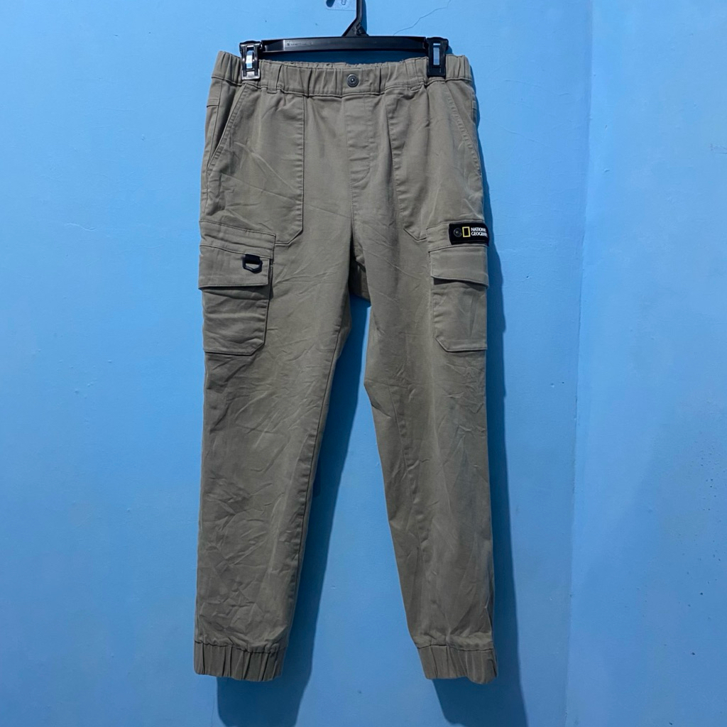 celana cargo NATGEO patch