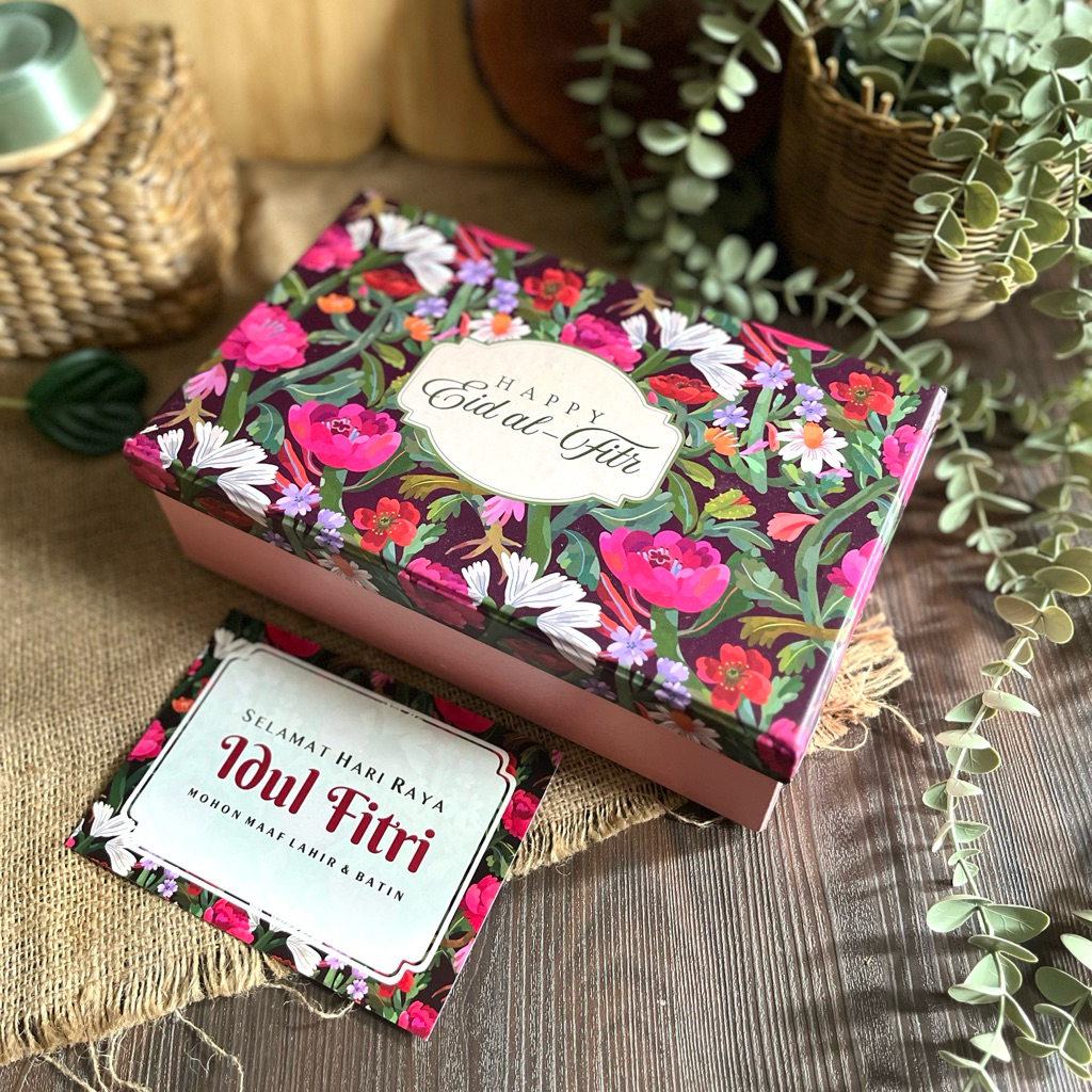 Box Hampers Idul Fitri 25x15x7cm