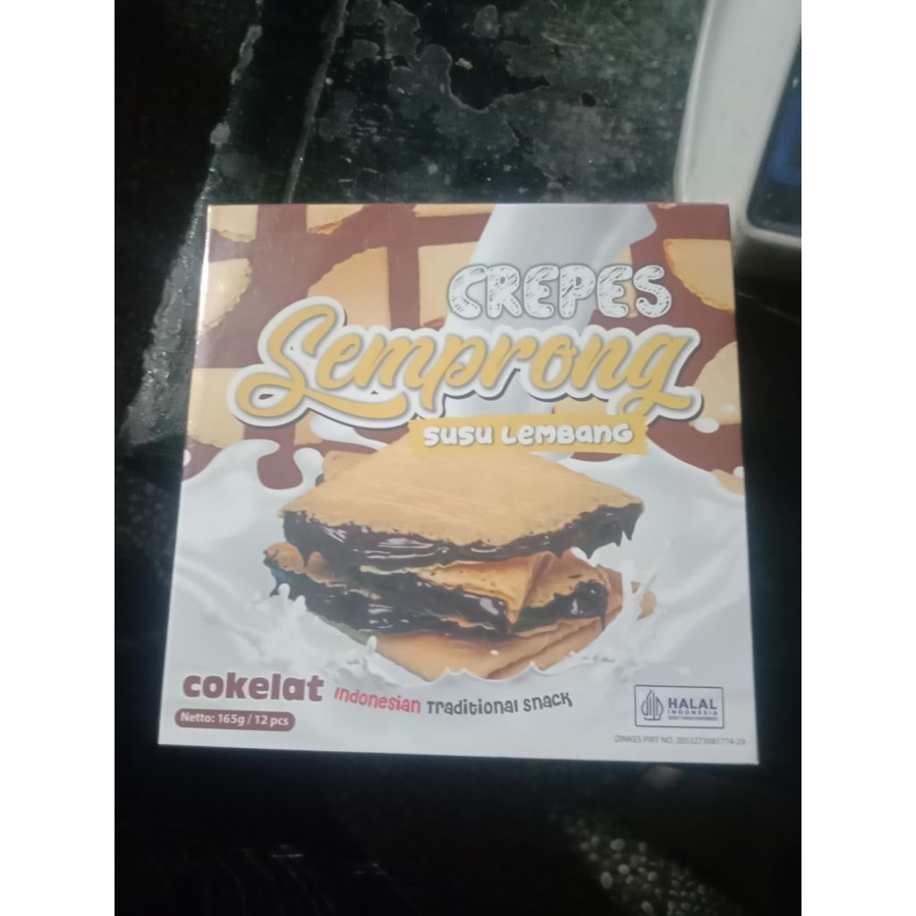 Crepes Semprong susu lembang