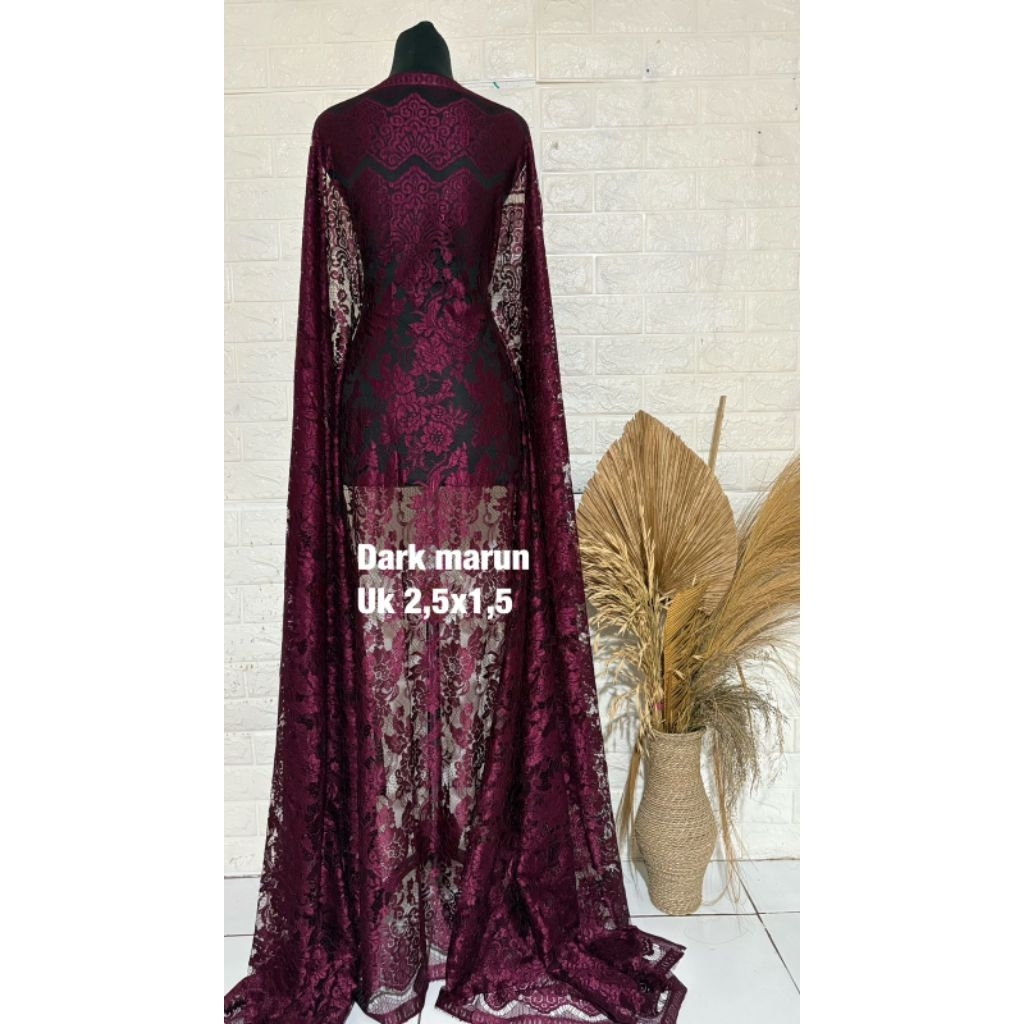 semi prancis fatmawati katun glosi 2.5m | kain kebaya murah