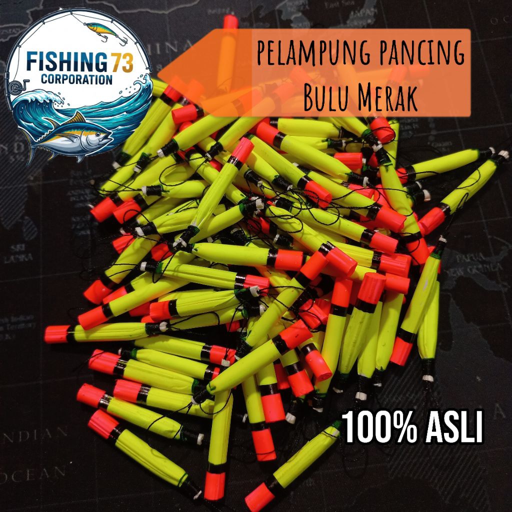 pelampung pancing bulu merak asli // kumbul bulu merak asli // pelampung bulu merak 4 cm // pelampun