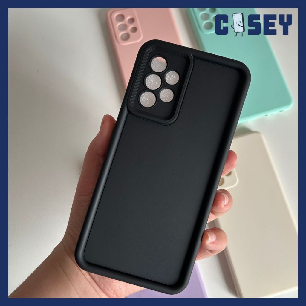 Case Samsung Macaron Polos Hitam Pink Ungu Hijau Cream A10S A72 A20 A11 A21S A10 A71 A21 A70 A20S