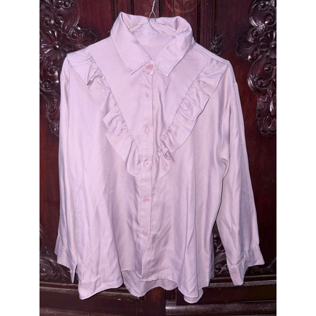 PL blouse renda pink