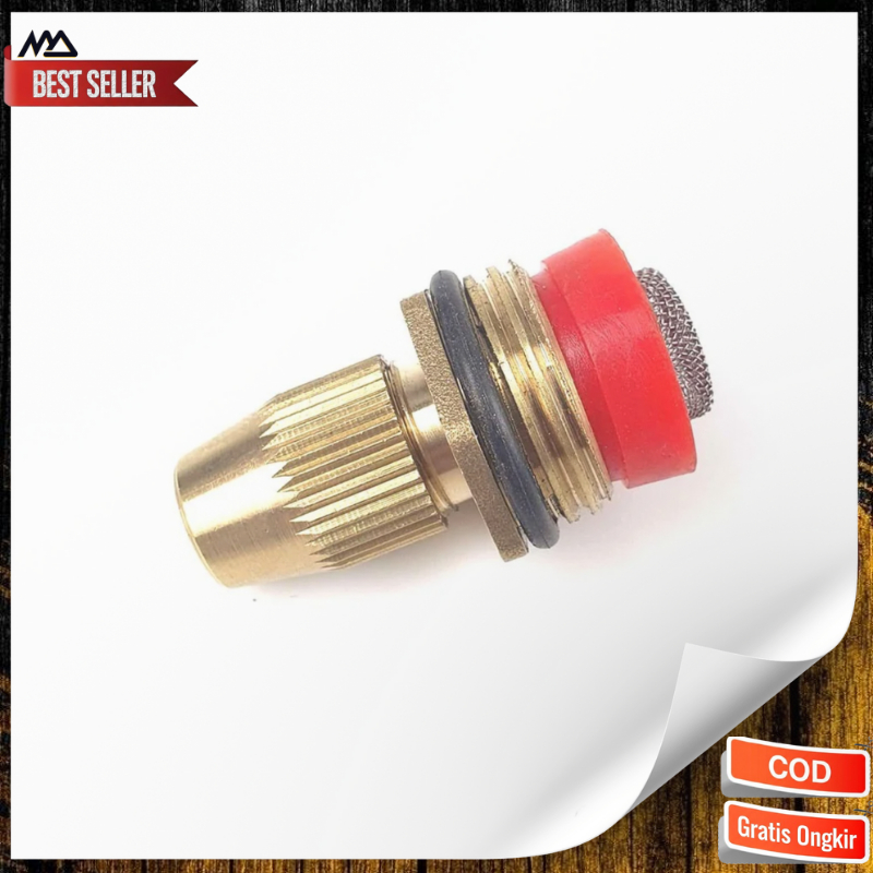 Nozzle Kabut Irigasi Taman Adjustable Sprayer Mist Drip Penyiram Tanaman Kuningan
