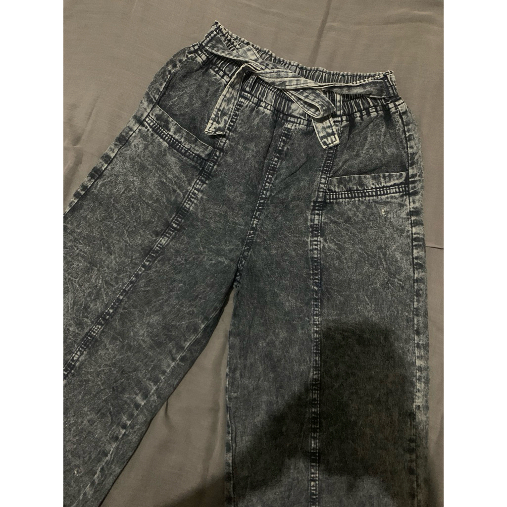 [preloved] celana kulot jeans