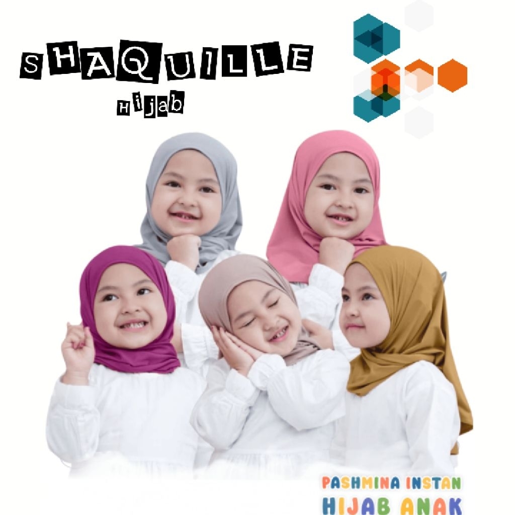 Jilbab Anak Pashmina Instan 0 - 3 Tahun