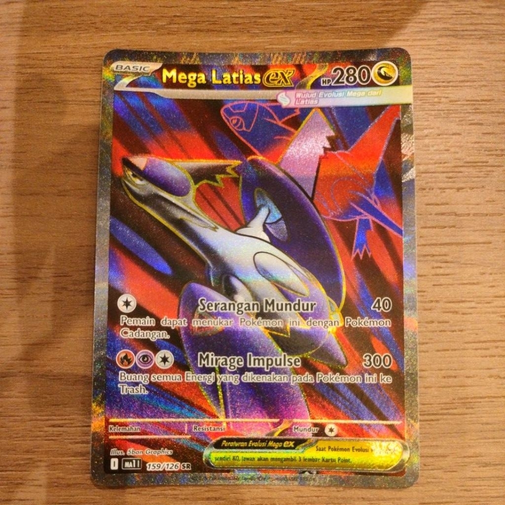 mega latias ex 159/126 SR