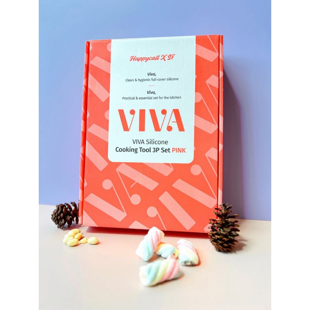 [Peralatan Dapur] Happy Call Viva Spatula Pink